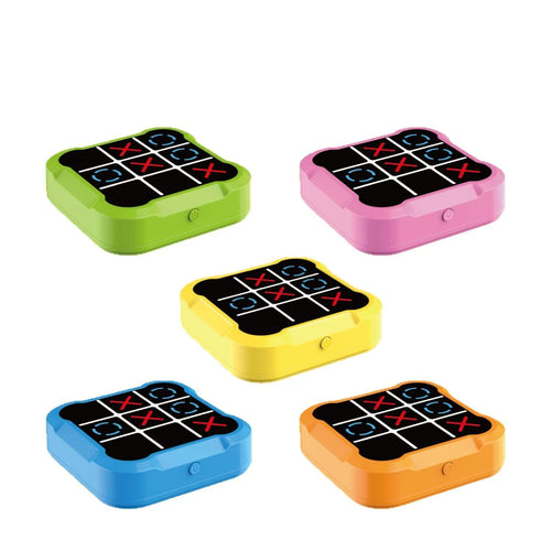 Jeu de Tic-Tac-Toe en Bois pour Adultes et Enfants