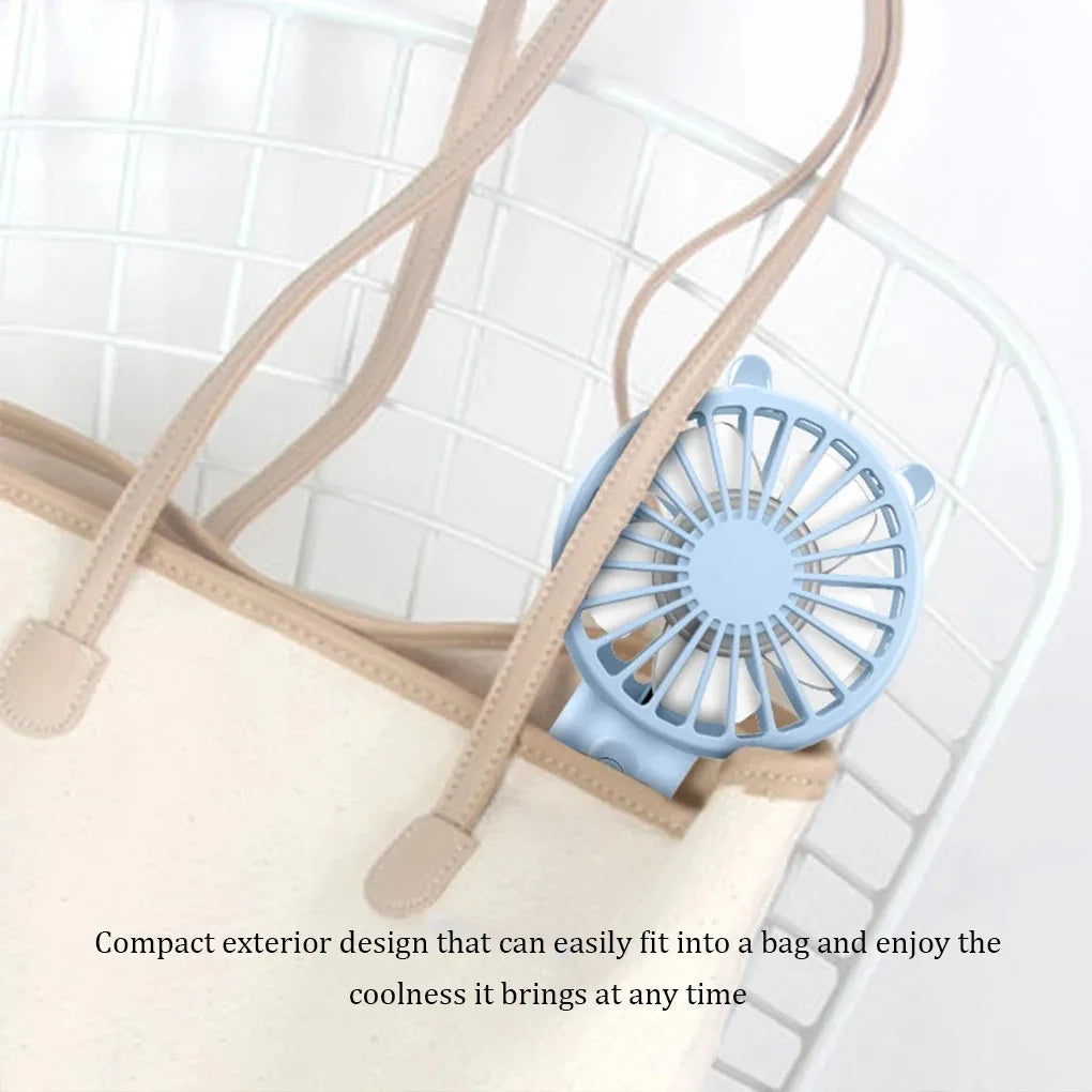 Mini Ventilateur Portable USB Rechargeable Bureau — vue 4