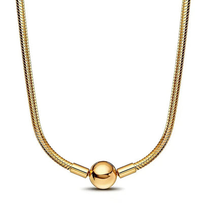 Collier Chaine Serpent Argent 45-60CM Bijoux DIY