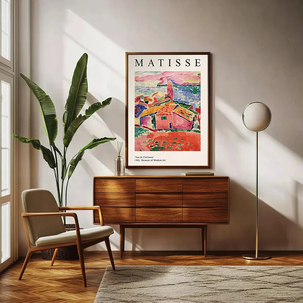 Affiches d'Art Abstrait Toiles Colorées Déco — vue 4