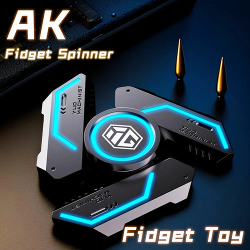 Spinner Fidget Lumineux en Metal Alliage
