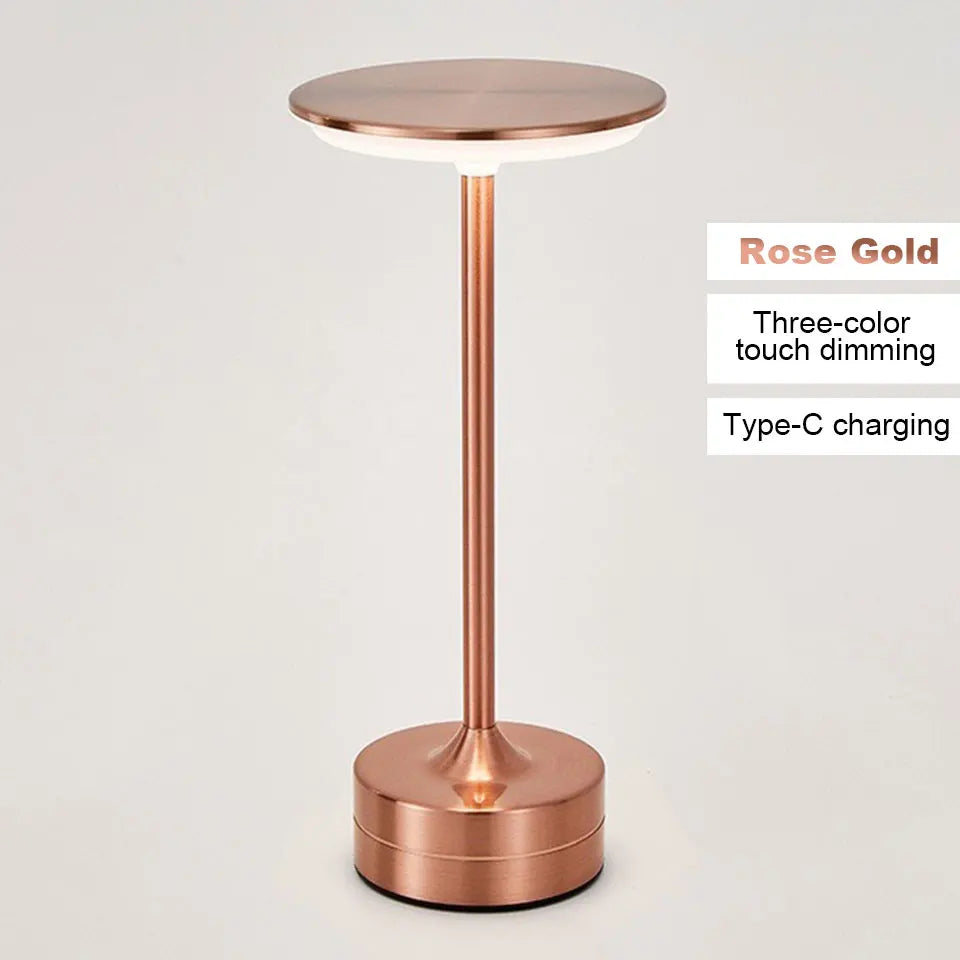 Lampe de Table LED Rechargeable avec Capteur Tactile