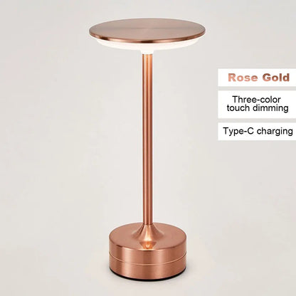 Lampe de Table LED Rechargeable avec Capteur Tactile