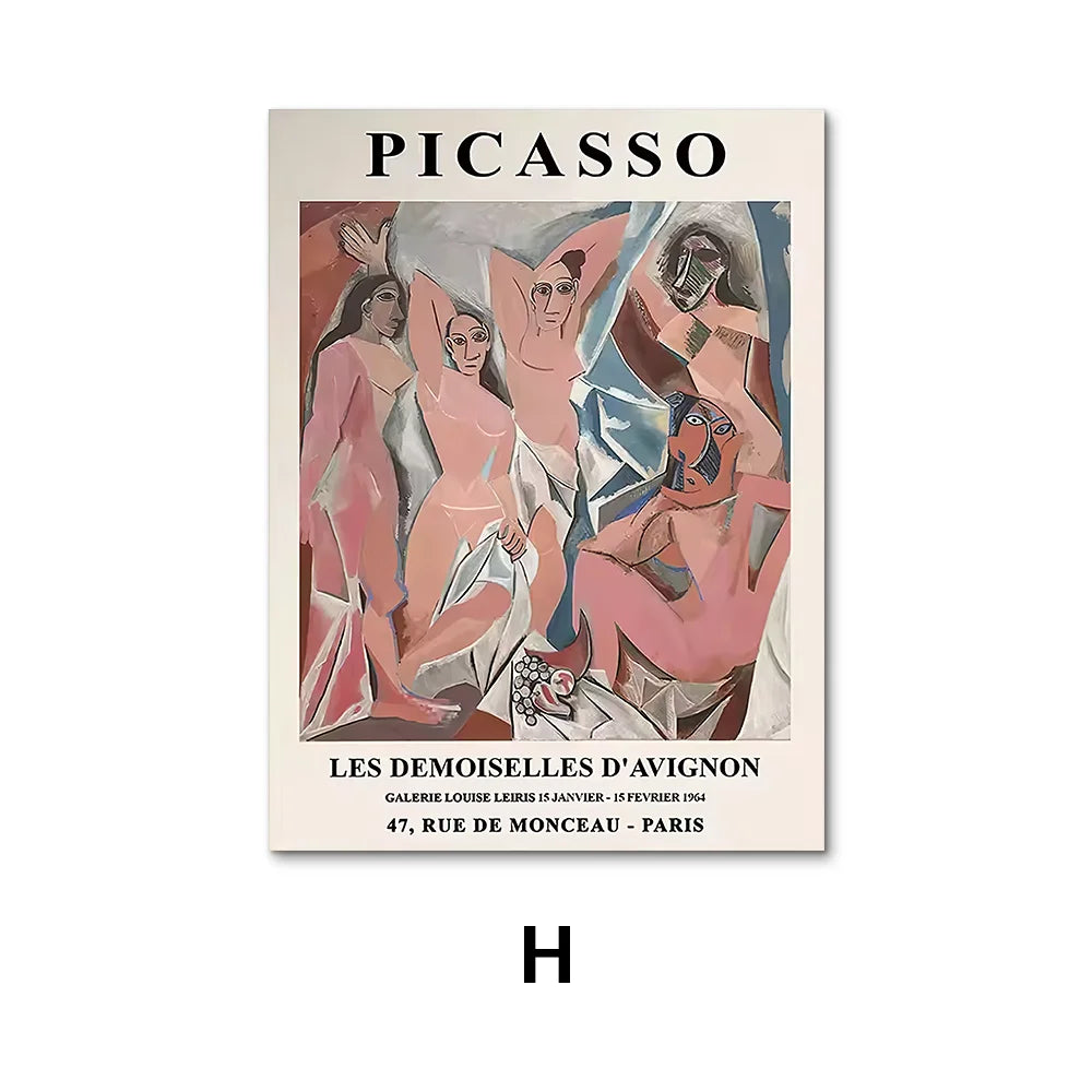 Affiches d'Art Abstrait Toiles Colorées Déco — vue 13
