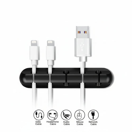 Set Organisateur de Câbles USB en Silicone — vue 2