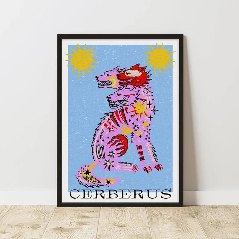 Affiche Art Abstrait Classique Imprimée sur Toile