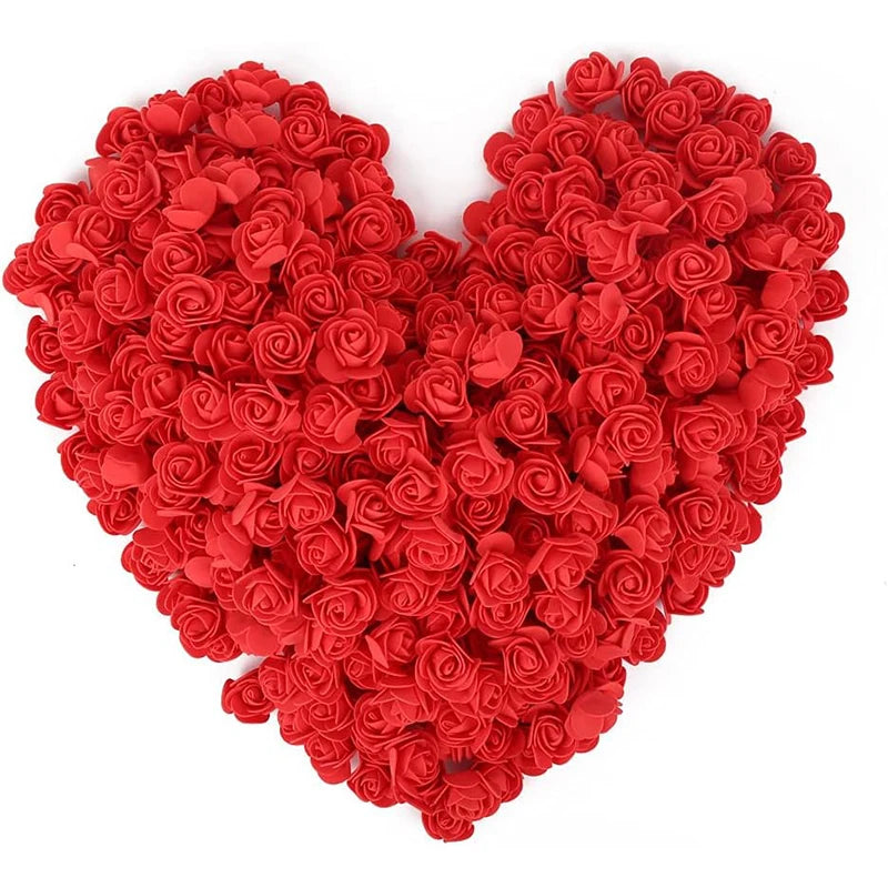 Têtes de Roses en Mousse 3,5 cm Décoration — vue 7