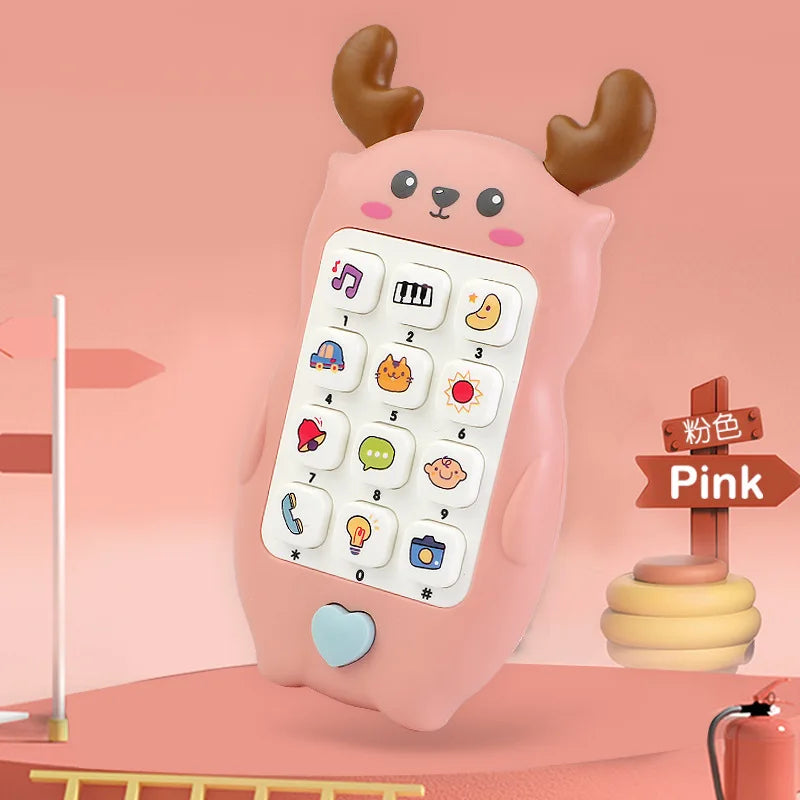 Jouet Téléphone Musical Bébé avec Dentition — vue 4