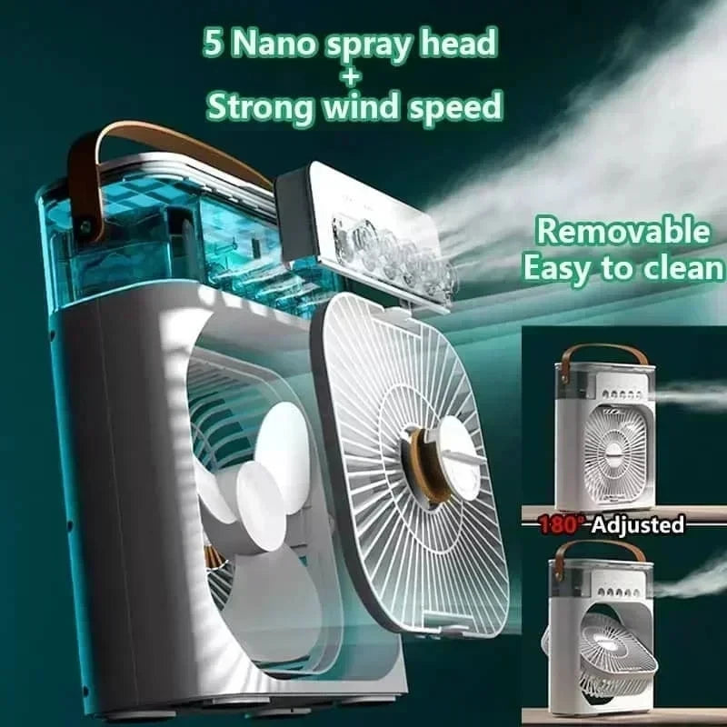 Ventilateur Climatiseur Humidificateur 3-en-1 — vue 4