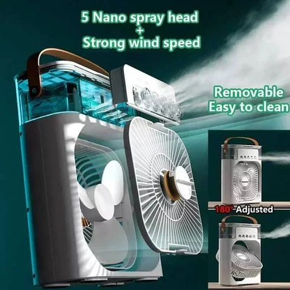 Ventilateur Climatiseur Humidificateur 3-en-1 — vue 4