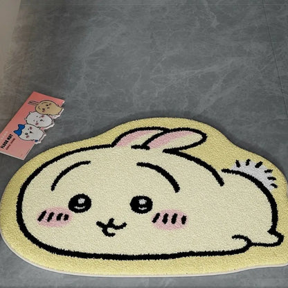Tapis Cartoon Chiikawa Antidérapant Chambre Enfant — vue 5