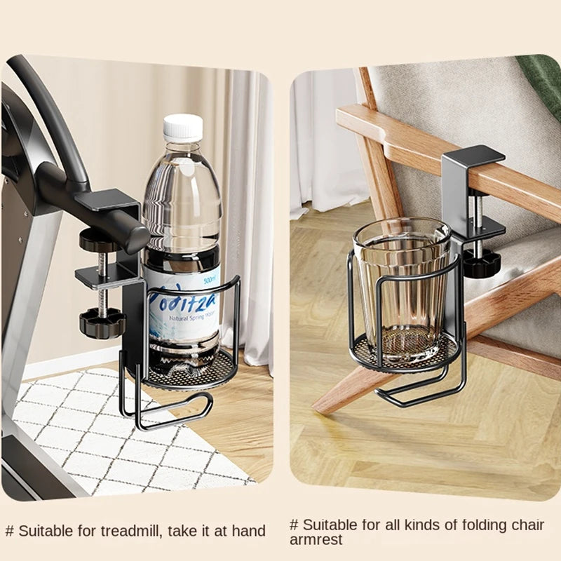 Support de Tasse de Bureau 2 en 1 sans Perçage