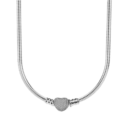 Collier Chaine Serpent Argent 45-60CM Bijoux DIY