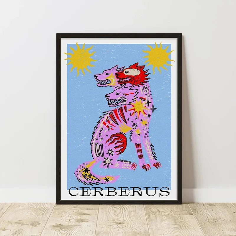 Affiche Art Abstrait Classique Imprimée sur Toile