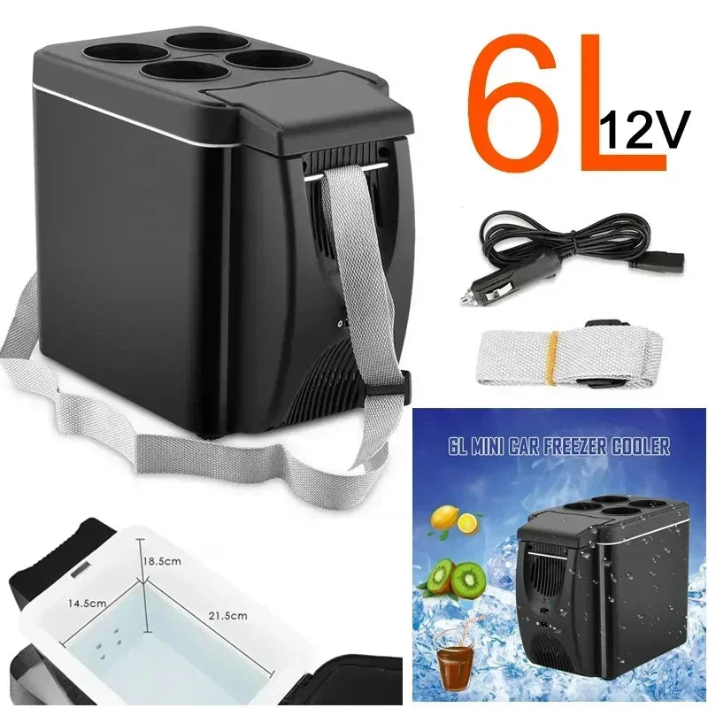 Mini Frigo Portable 6 L 12 V Voiture & Camping — vue 4