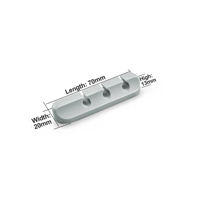 Organisateur de Câbles USB Autocollant en Silicone