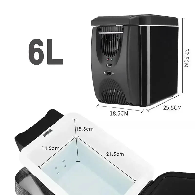Mini Frigo Portable 6 L 12 V Voiture & Camping — vue 6