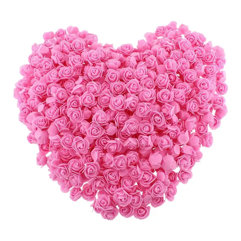 Têtes de Roses en Mousse 3,5 cm Décoration — vue 8