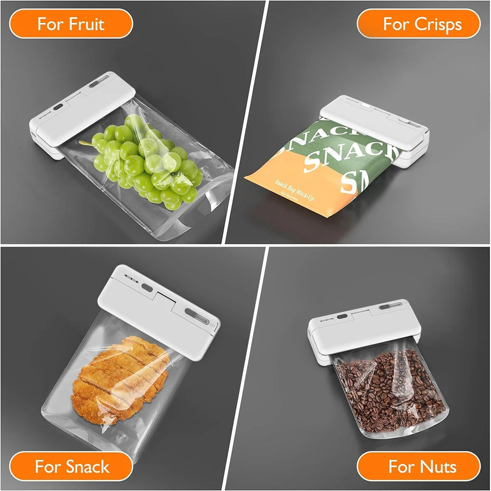 Mini Soudeuse Portable 2-en-1 pour Sacs Plastiques — vue 6