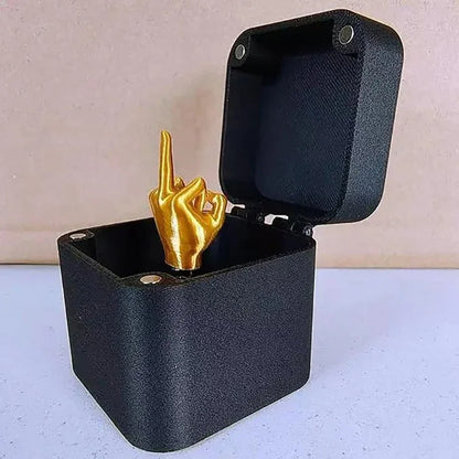 Cadeau Prank Décoration Bureau Doigt Moyen