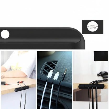 Organisateur de Câbles USB Autocollant en Silicone