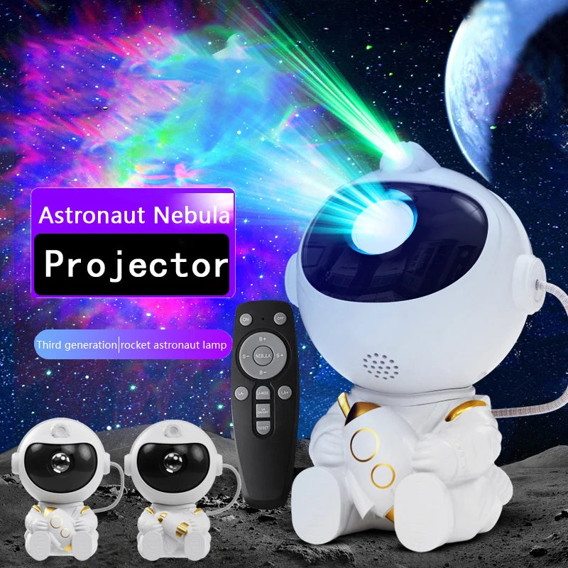 Projecteur LED Astronaute Galaxie & Étoiles — vue 2