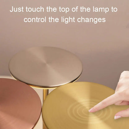 Lampe de Table LED Rechargeable avec Capteur Tactile