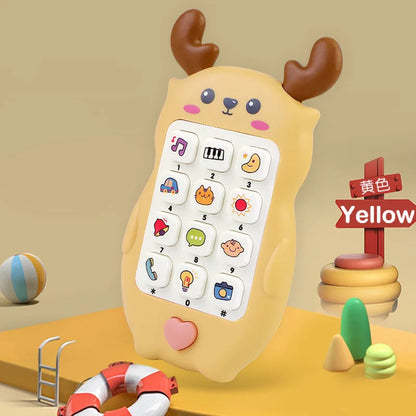 Jouet Téléphone Musical Bébé avec Dentition — vue 3