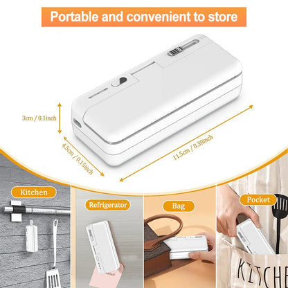 Mini Soudeuse Portable 2-en-1 pour Sacs Plastiques — vue 5