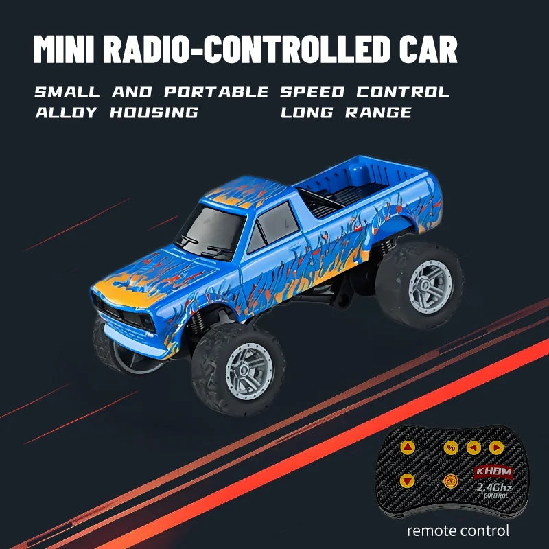 Voiture RC Mini Alliage 1/64 Telecommande