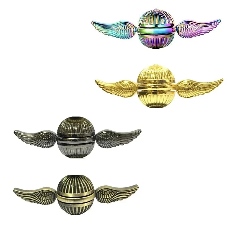 Spinner Anti-Stress Metal Jouet pour Adultes et Enfants