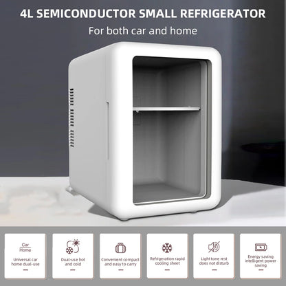 Mini Réfrigérateur 4 L 12V/220V Chaud & Froid — vue 2