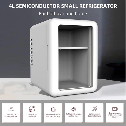 Mini Réfrigérateur Voiture 4L Portable 12V/220V