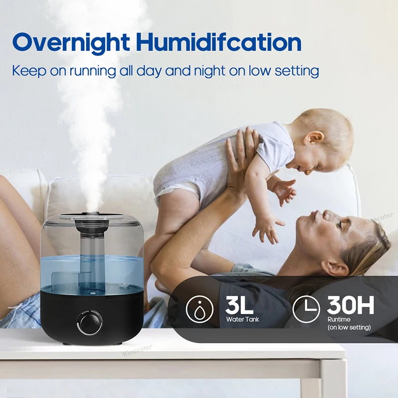 Humidificateur d'Air 3 L Diffuseur d'Arômes — vue 5