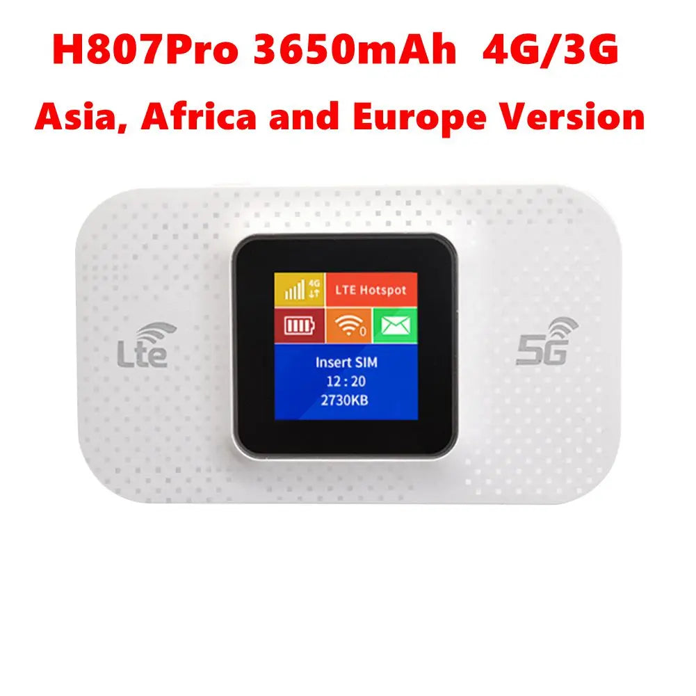 Routeur WIFI Mobile 4G/5G Portable avec Modem MiFi