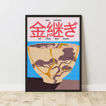Affiche Art Abstrait Classique Imprimée sur Toile