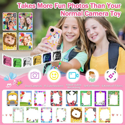 Appareil Photo Jouet Enfant avec Jeux & Musique — vue 4