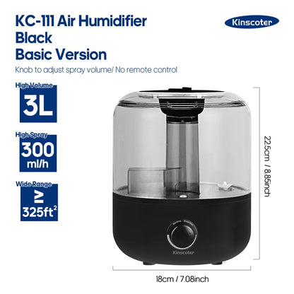 Humidificateur d'Air 3 L Diffuseur d'Arômes — vue 8