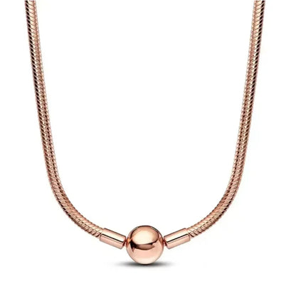 Collier Chaine Serpent Argent 45-60CM Bijoux DIY