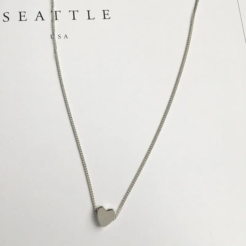 Collier Choker Femme Coeur Etoile Or Argent