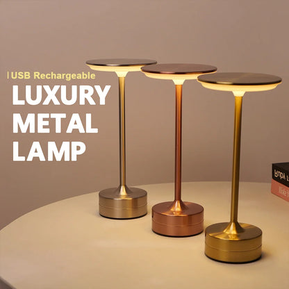 Lampe de Table LED Rechargeable avec Capteur Tactile