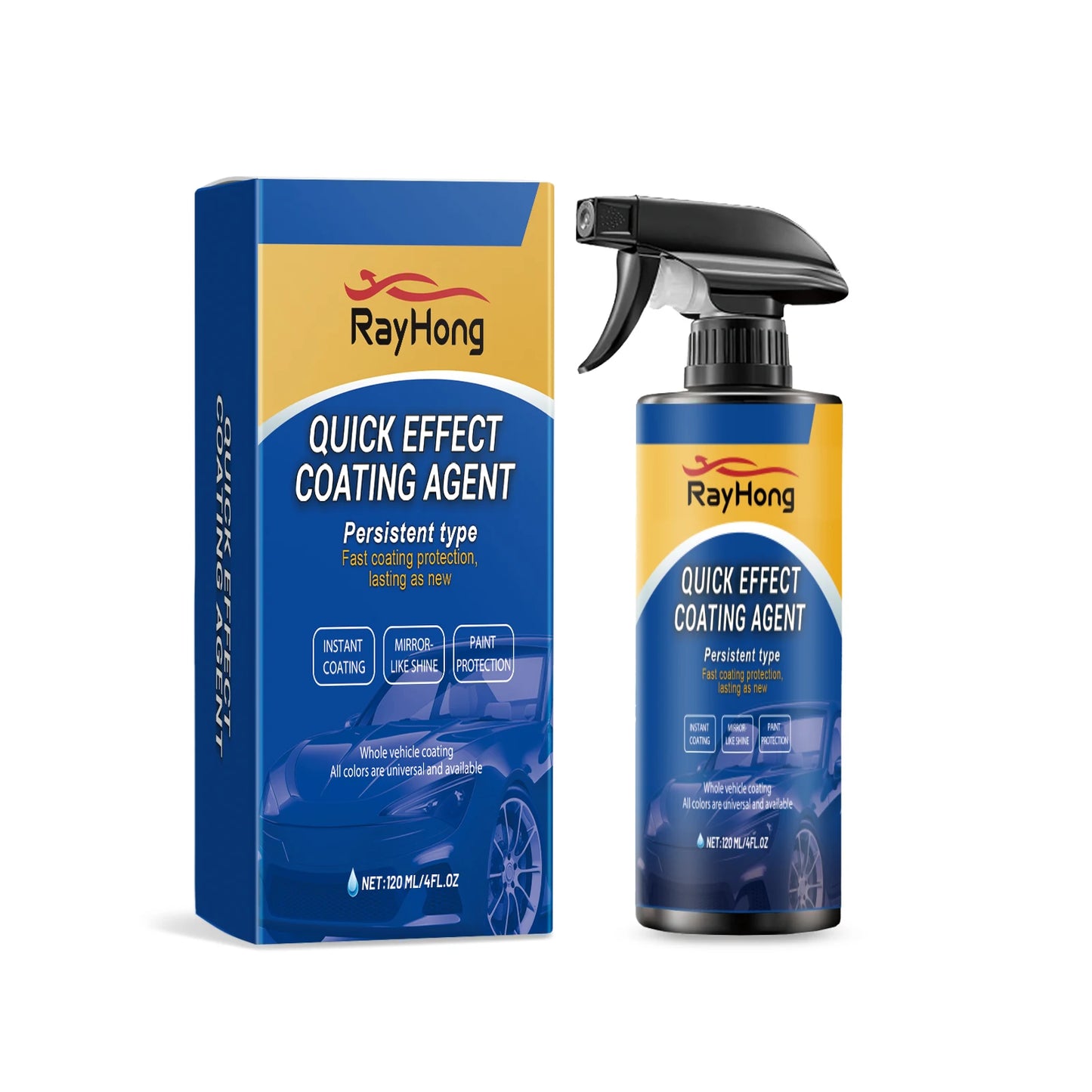 Spray Nano Coating Auto Hydrophobe 1 à 5 pièces Ultra brillance