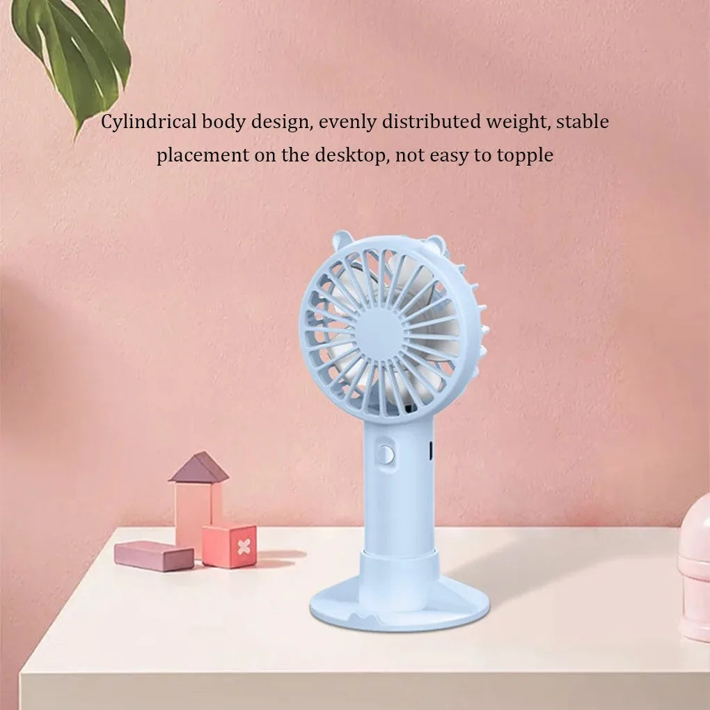 Mini Ventilateur Portable USB Rechargeable Bureau — vue 3