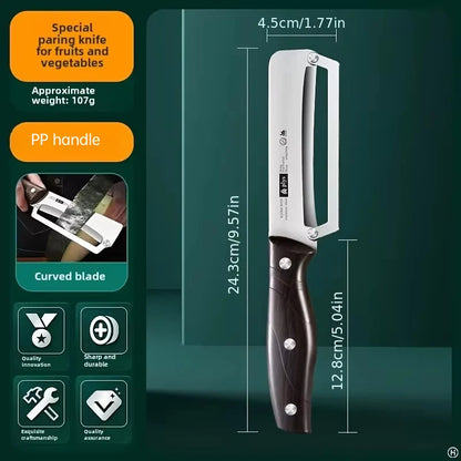 Éplucheur Inox à Poignée en Bois Ergonomique — vue 6