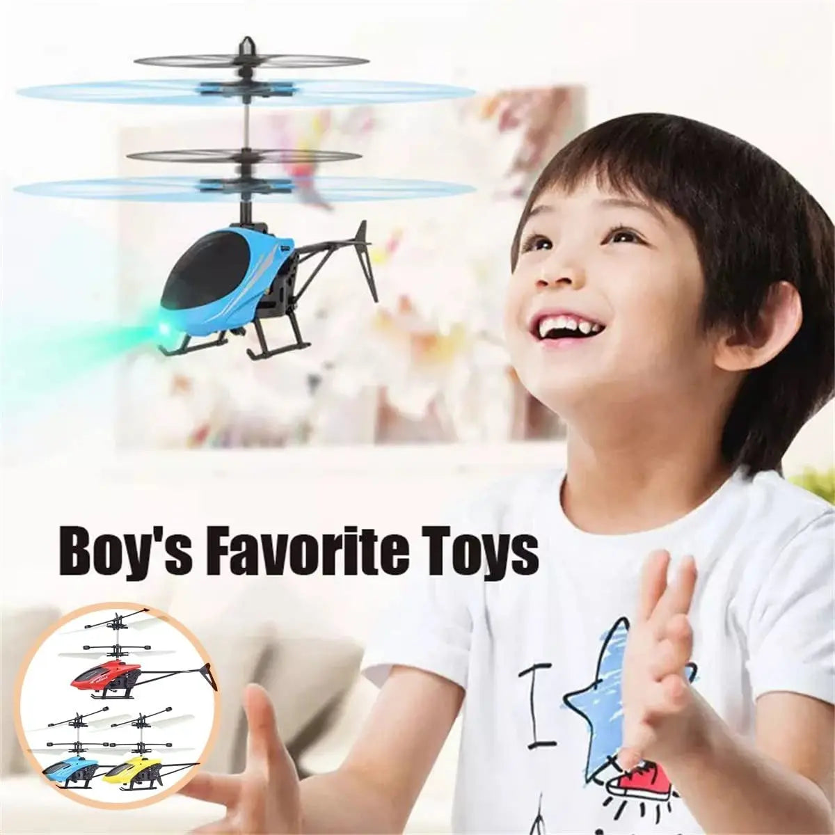 Drone Mini RC Rechargeable Résistant Enfant — vue 2