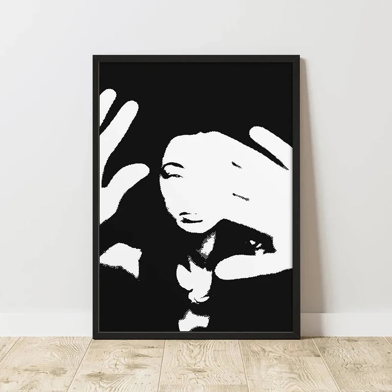 Affiche Art Abstrait Classique Imprimée sur Toile