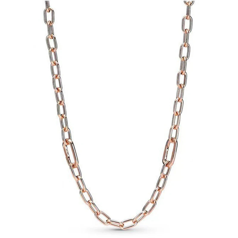 Collier Chaine Serpent Argent 45-60CM Bijoux DIY