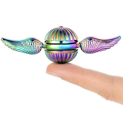 Spinner Anti-Stress Metal Jouet pour Adultes et Enfants