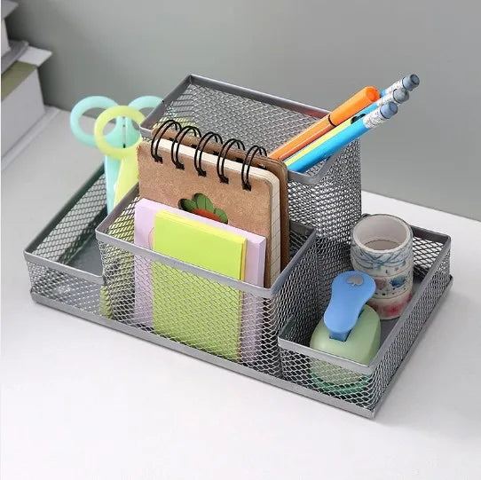 Organisateur de Bureau en Maille 3 Compartiments — vue 9