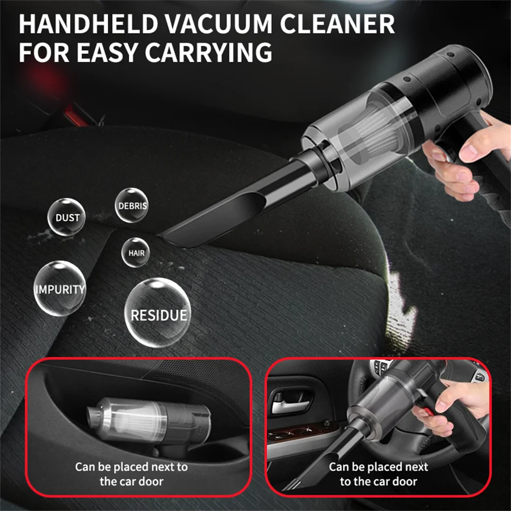 Aspirateur Portable Sans Fil Puissant 15000 PA — vue 4